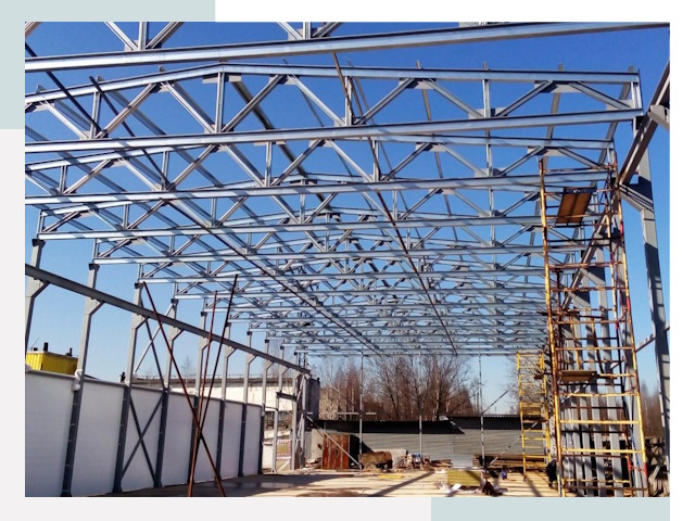 Строительство цехов в Егорьевск от 608 руб. под ключ