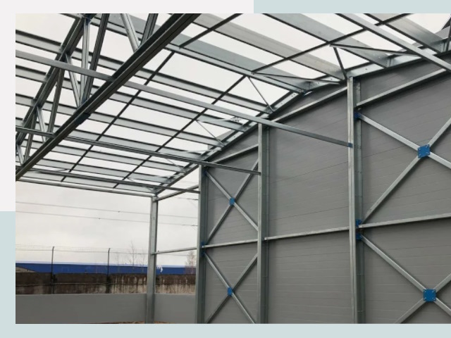 Каркасные ангары от СтальСтрой-Грь по цене от 608 руб.