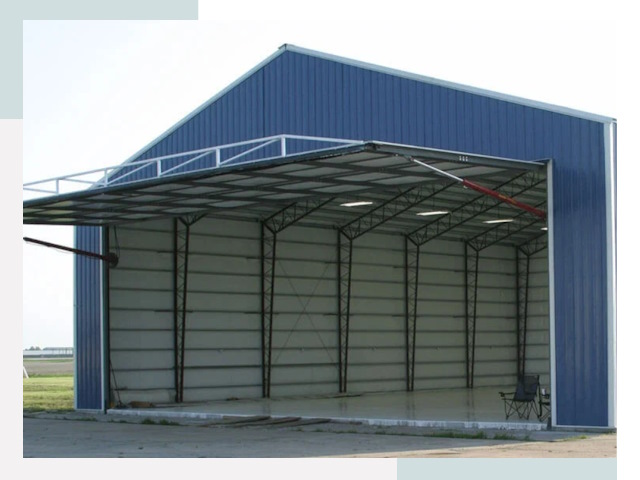 Прямо стенные ангары в Егорьевске