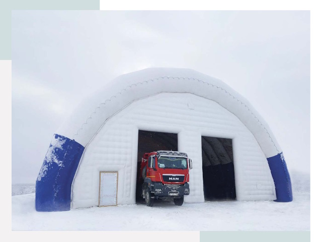 Мобильные ангары в Егорьевске