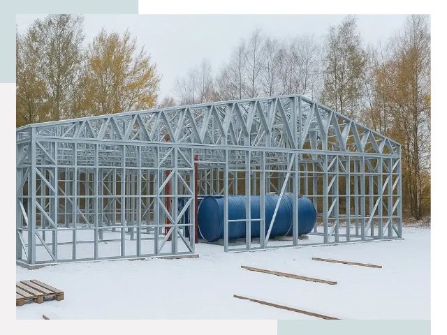 Металлические ангары в Егорьевске