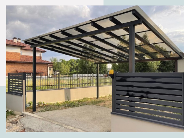 Металлические навесы в Егорьевск от 608 руб. за м²