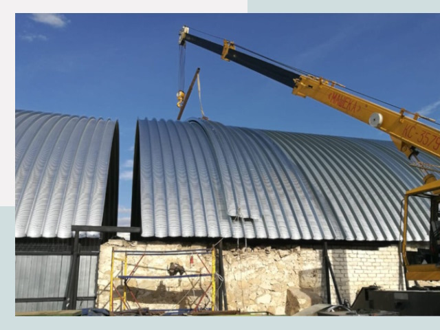 Реконструкция ангаров в Егорьевске от 608 руб.